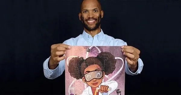 Meet the Dadpreneur Whose Puzzle Company Inspires Black Children All Over the World