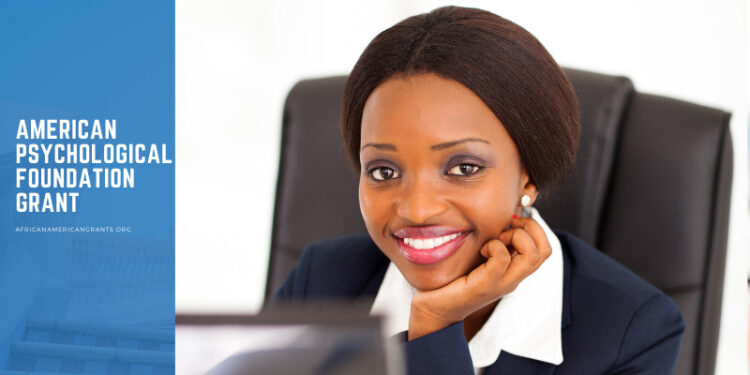 American Psychological Foundation Grant