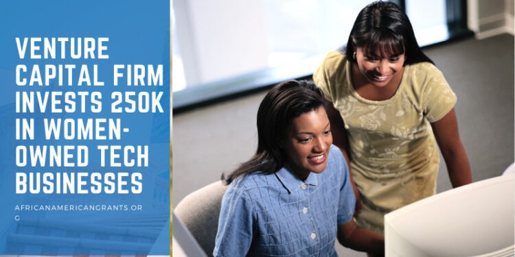 Venture Capital Firm Invests 250K in Women-Owned Tech Businesses