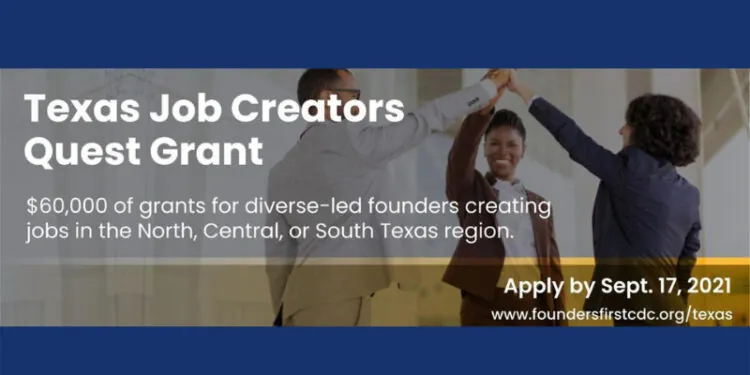 $100,000 Founders First Business Grants