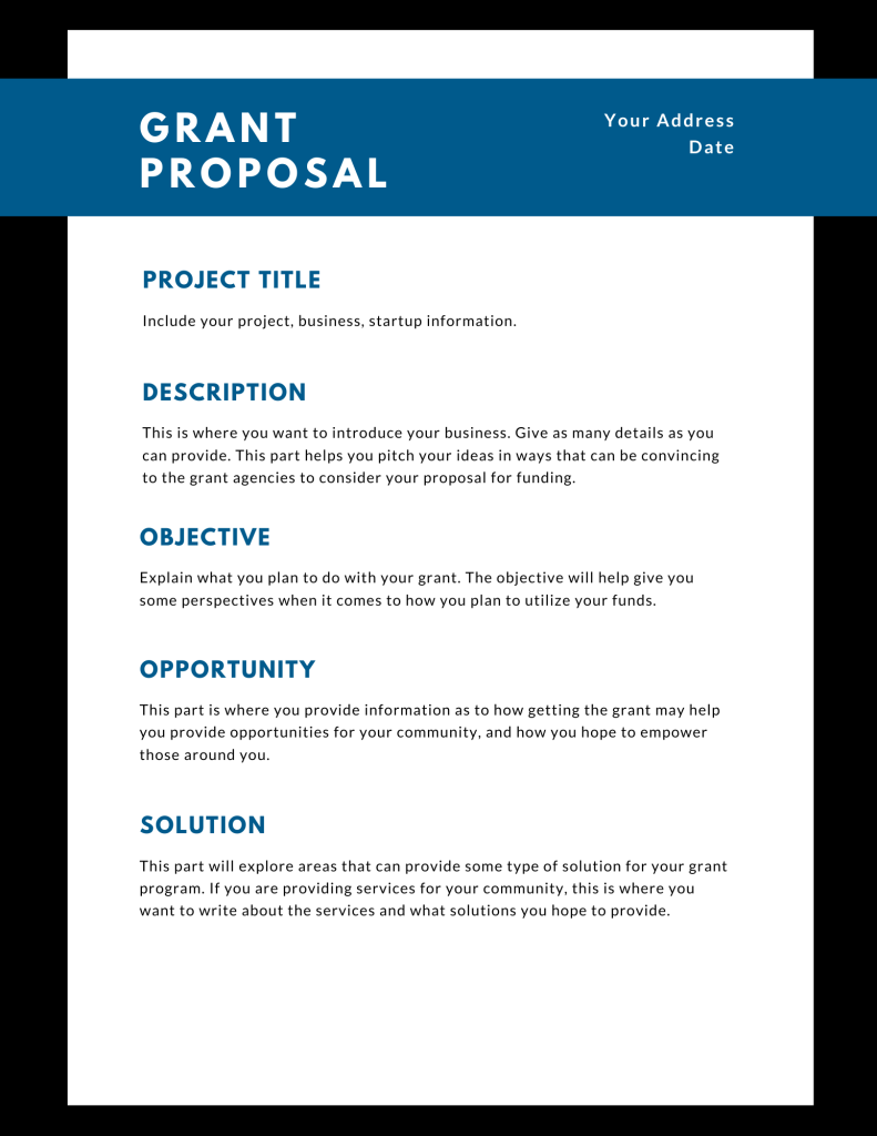AAG Sample Grant Proposal